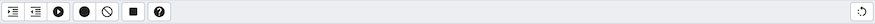 Debugger navigation toolbar